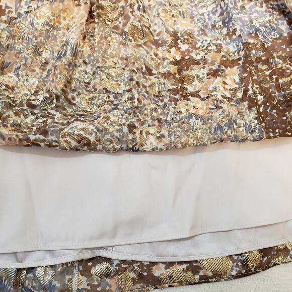 BCBG Silk Blend Empire waist babydoll y2k vibes Fairy Grunge Whimsigoth - Picture 8 of 9